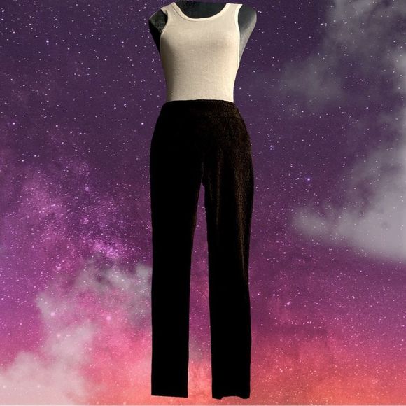 SOHO Apparel Ltd stretch skinny damask pattern slip on pants - Picture 1 of 3